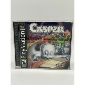 Casper: Friends Around the World-PlayStation 1-PS1--Complete-TESTED
